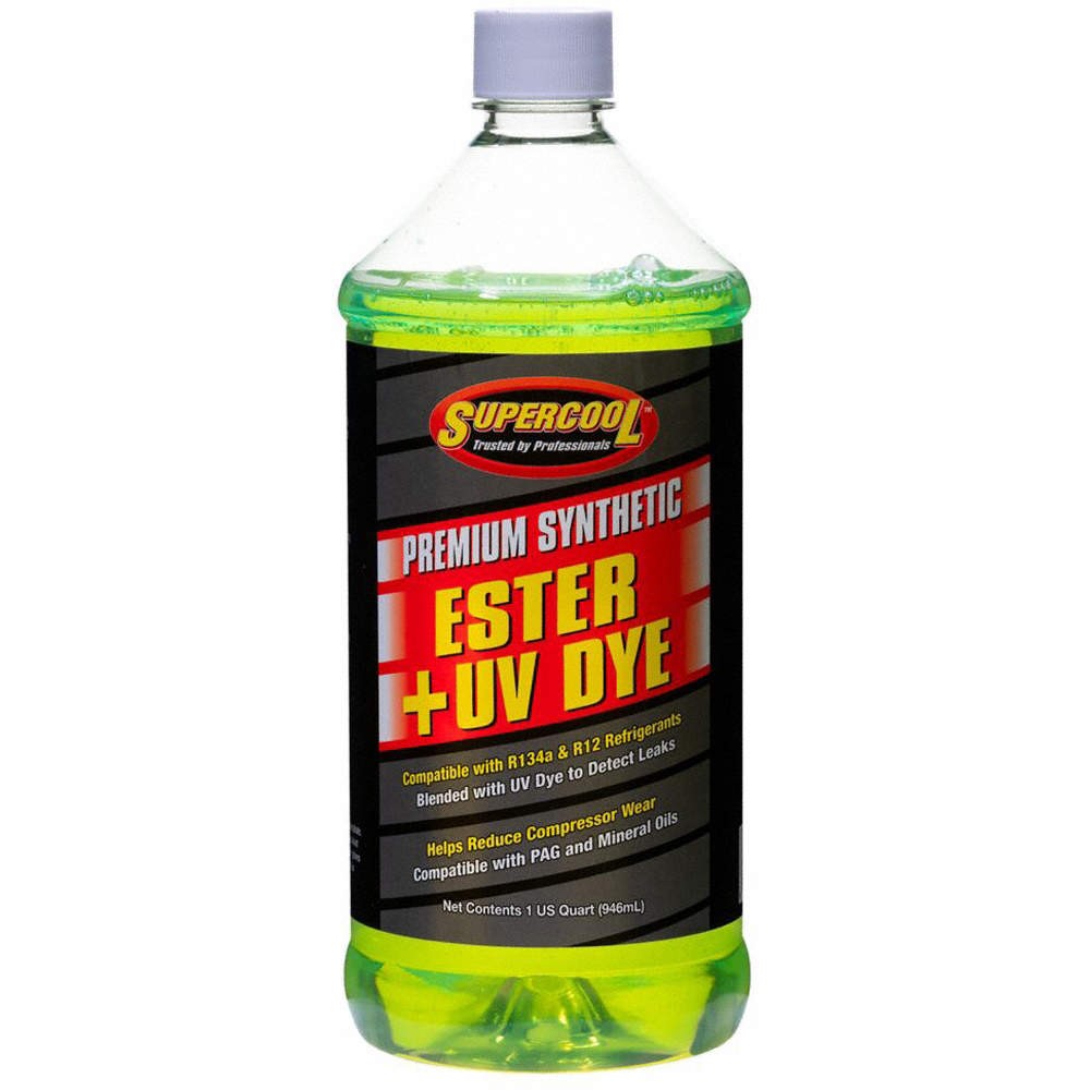 SUPERCOOL E32 A/C Comp Ester Lube,32 Oz 4LTT6