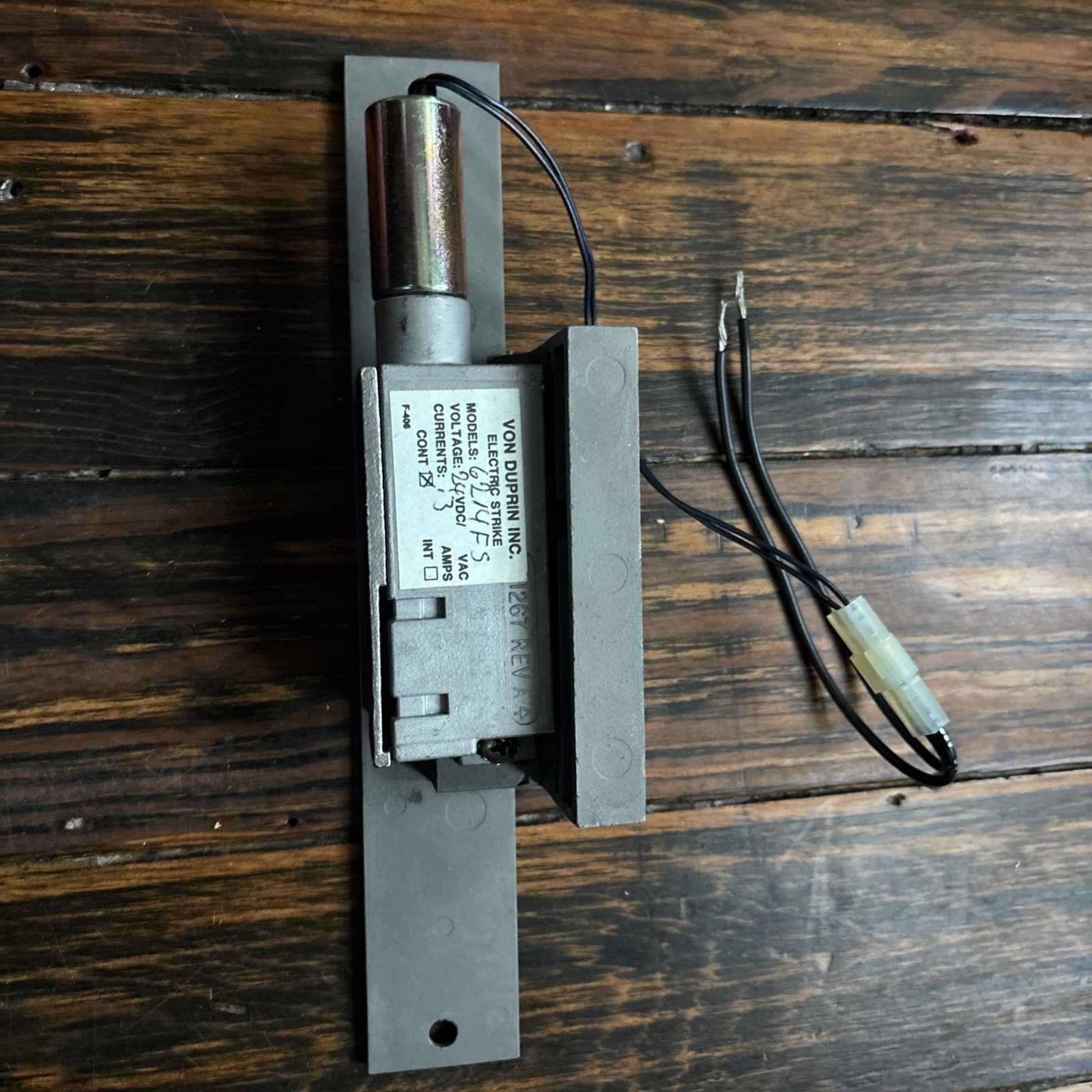 VON DUPRIN 6214 24V US32D FS Electric Strike 24VDC