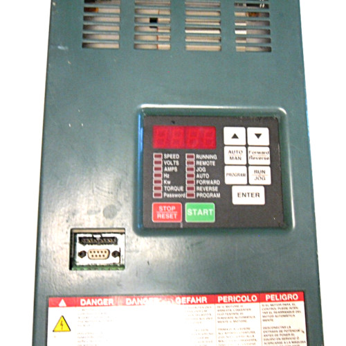 REPAIRED BALDOR RELIANCE GV3000U-AC058-AA-DBT GV3000 AC DRIVE 896.12.80 A