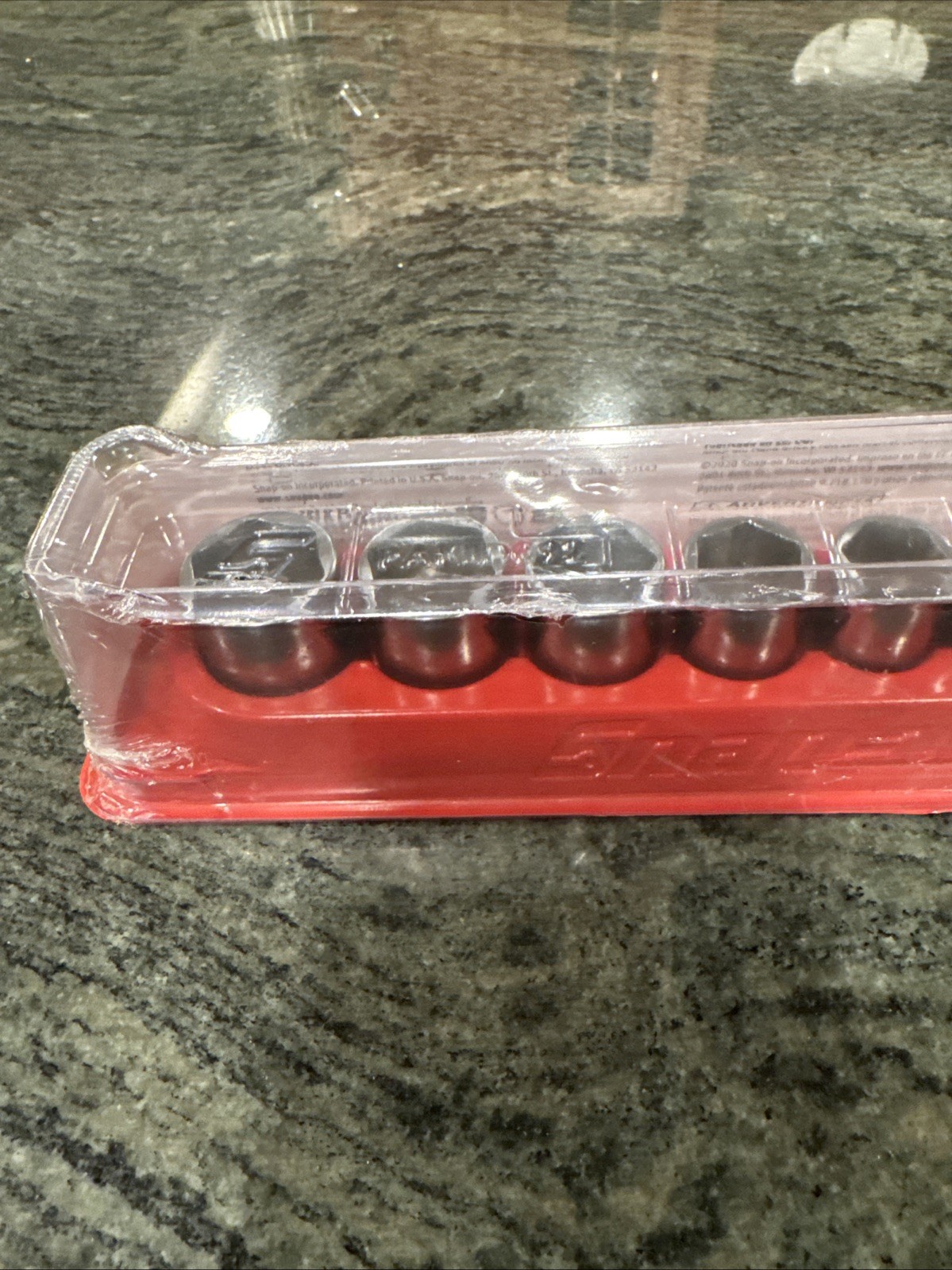 Snap On 211yfsy 11 pc 3/8” drive 6 point xtra shallow set 1/4”-7/8” sealed set