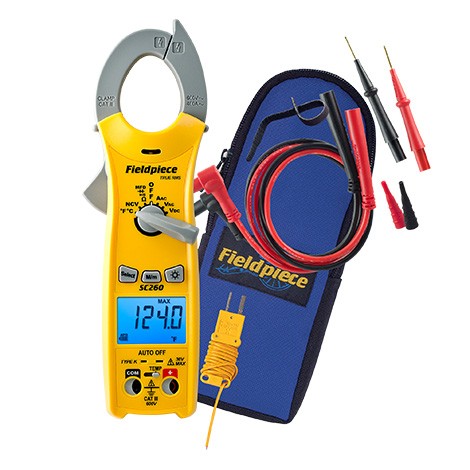 Fieldpiece FP-SC260 Clamp Meter True RMS Compact