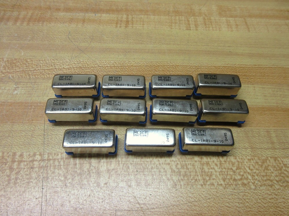 Meder Electronic CL-1A81-9-10 Reed Relay CL1A81910 (Pack of 11)