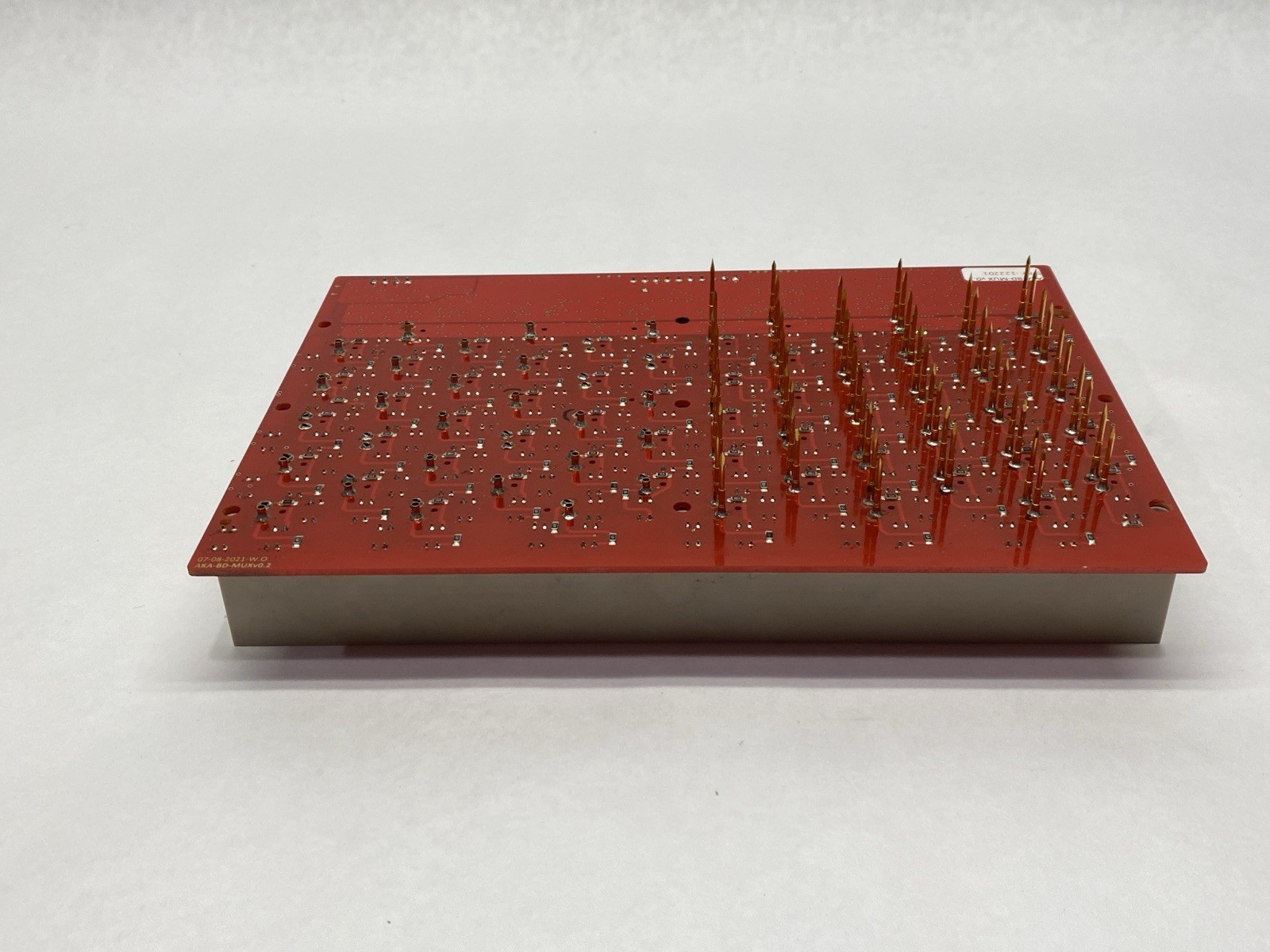 Steckerseite AKA-BD-MUX Probe Board
