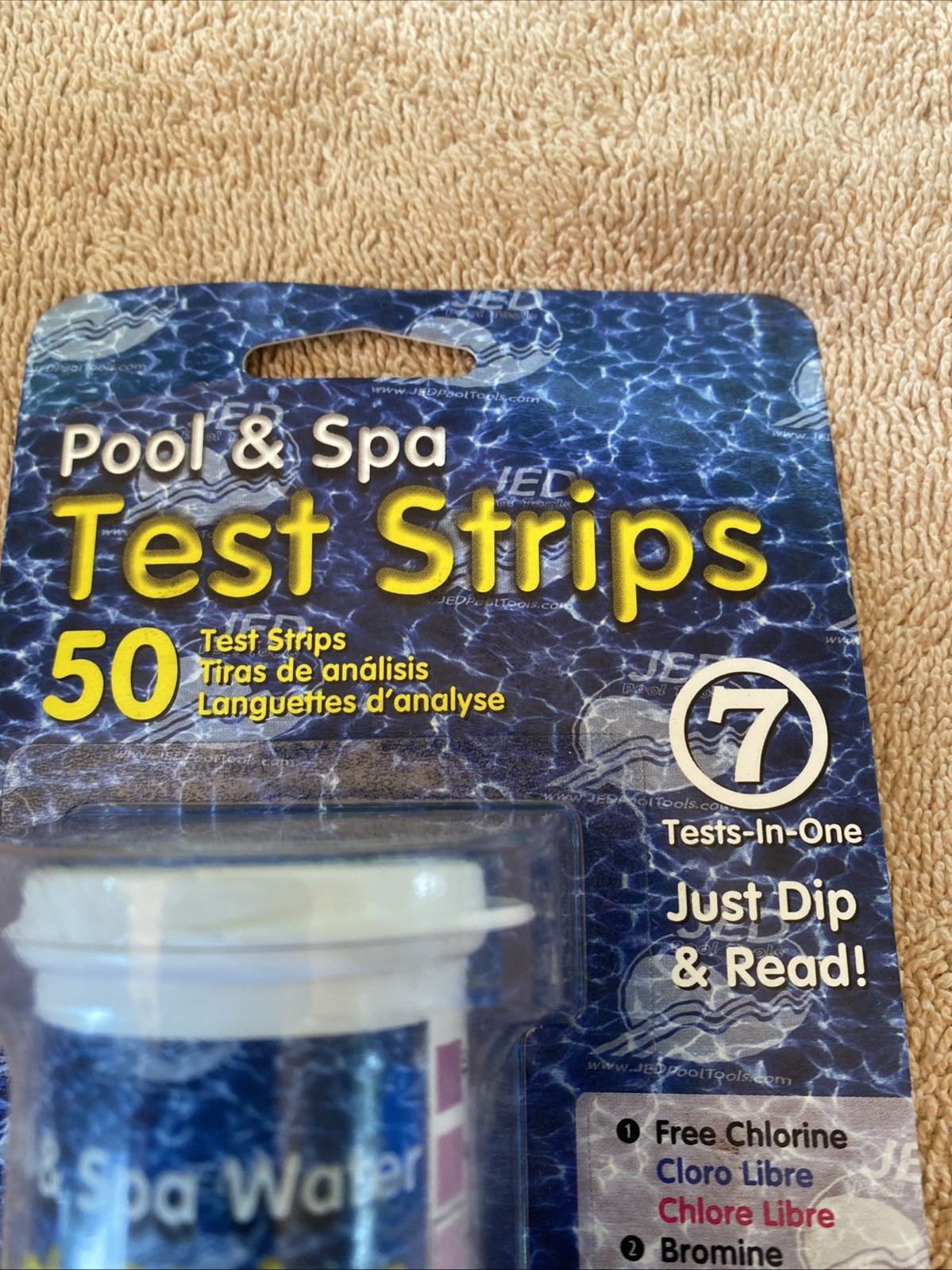 JED Pool Tools 00-IT492-01 Insta-Test 7 Way Pool Water Test Kit