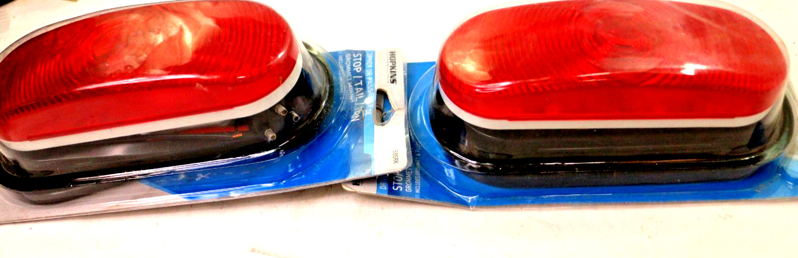 Hopkins Towing Solutions 6″ Red Oval Stop-Tail-Turn Light Kit, B85RK PAIR in BOX