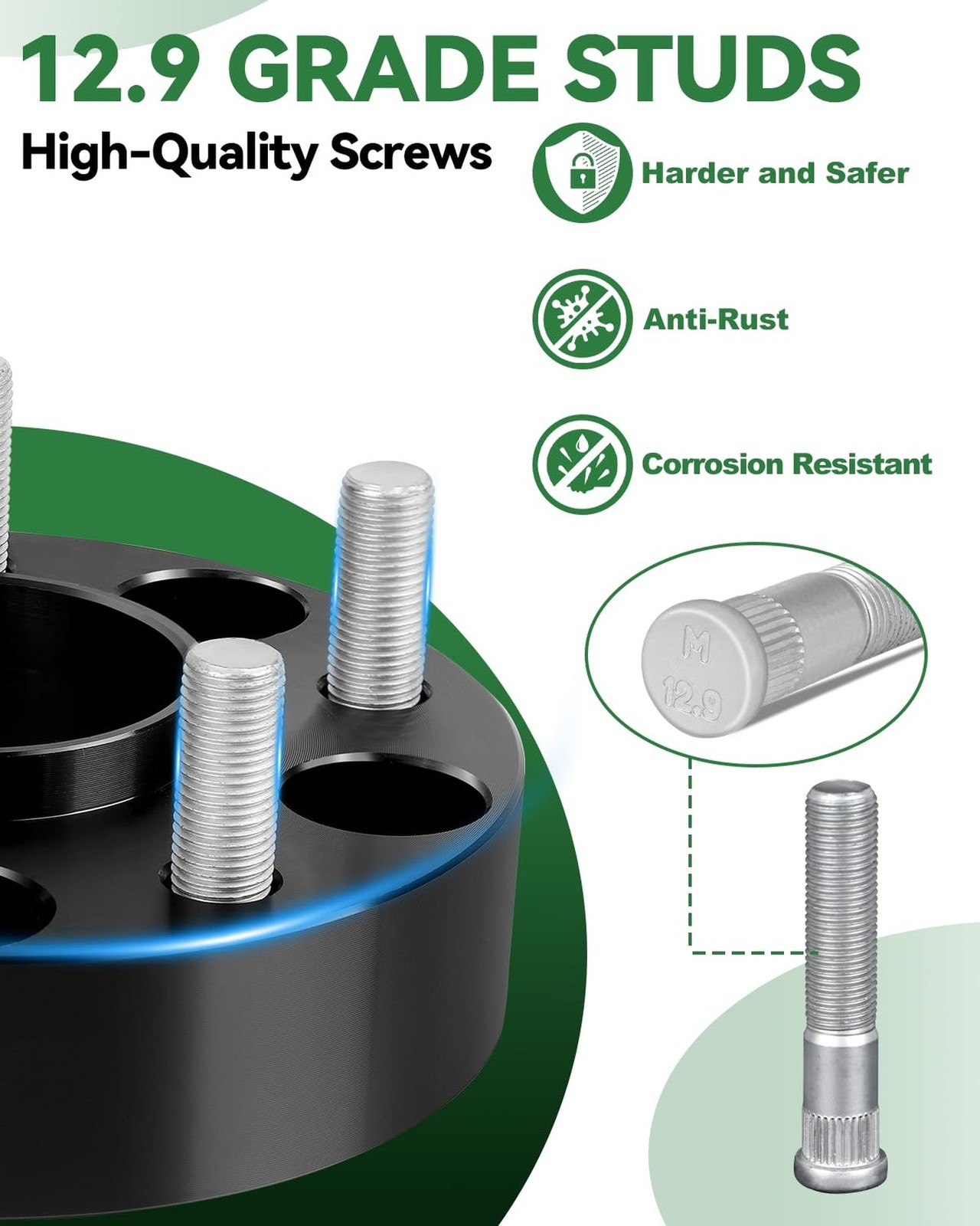 1.5 Inch 6×5.5 Wheel Spacers for 2019-2024 Ram 1500, 6×139.7 Wheel Spacers 77…
