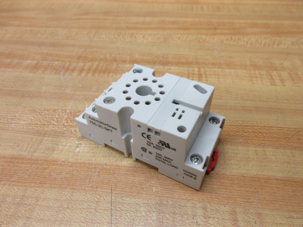 Automation Direct 750-3C-SKT Relay Socket 7503CSKT