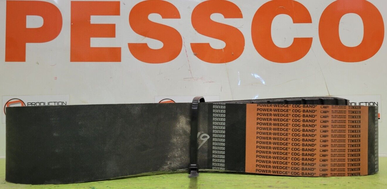 🟠TIMKEN R5VX850 POWER-WEDGE COG-BAND OIL/HEAT PESSCO IS OFFERING 1 V011924-9 🗽