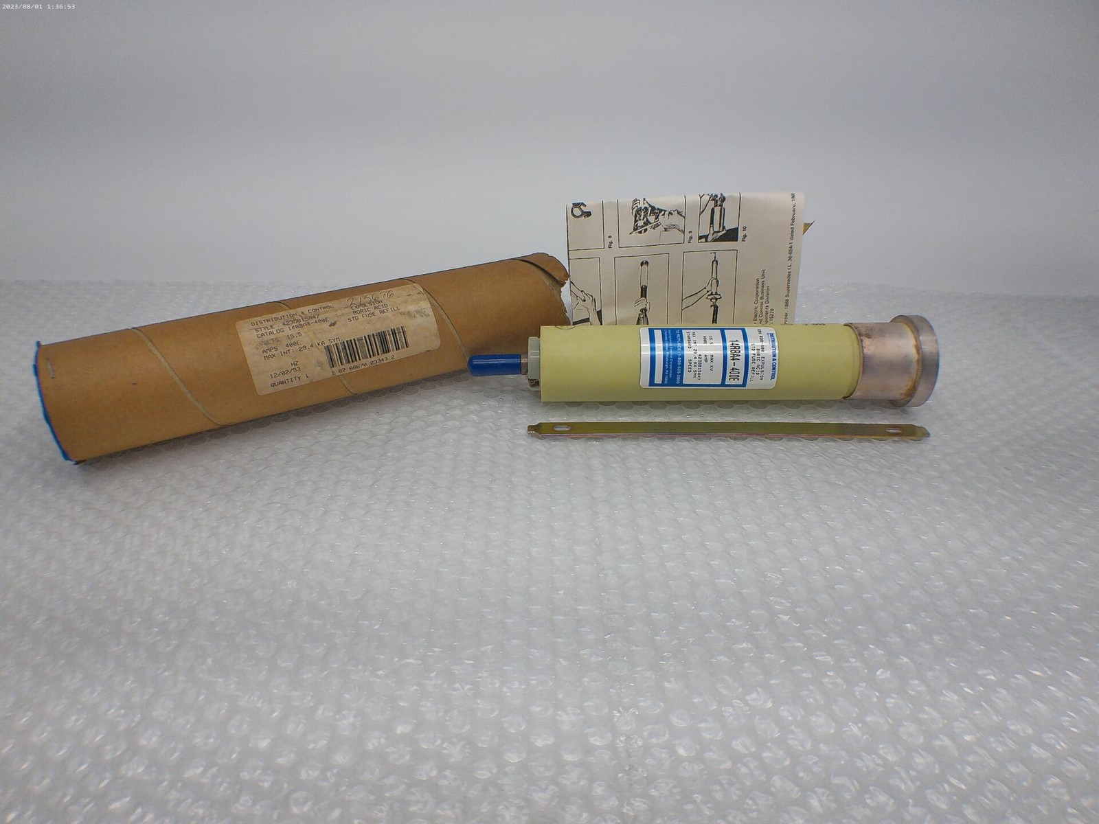 DISTRIBUTION & CONTROL 423D815A47 14RBA4-400E REFILL UNIT NSMP