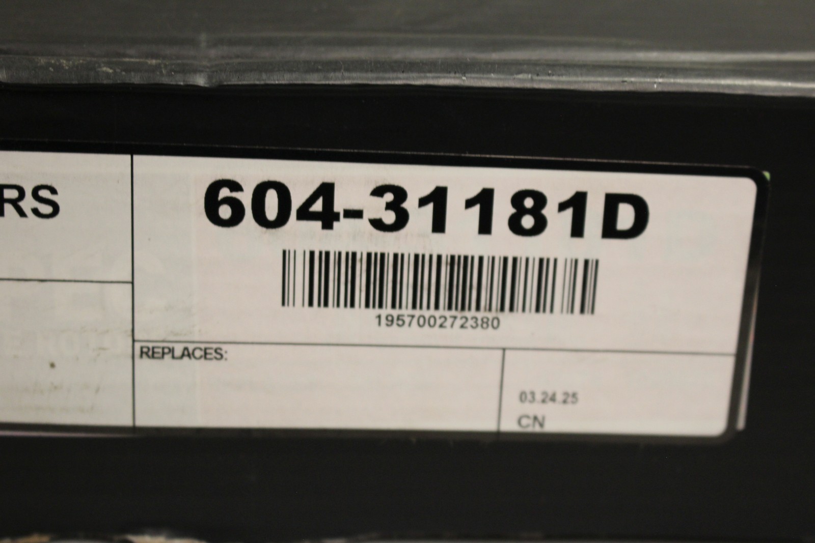 Disc Brake Rotor – 604-31181D – New