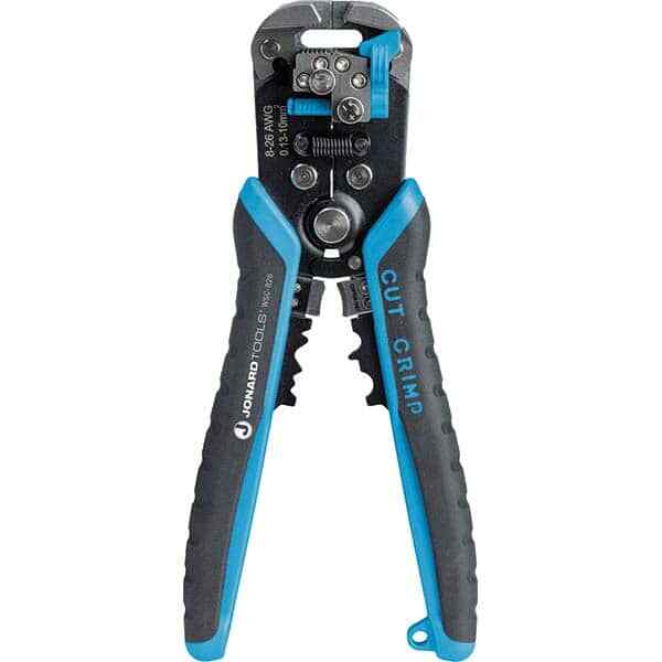 Jonard Tools WSC-826 Wire Stripper: 26 AWG to 8 AWG Max Capacity 7-3/4″ OAL