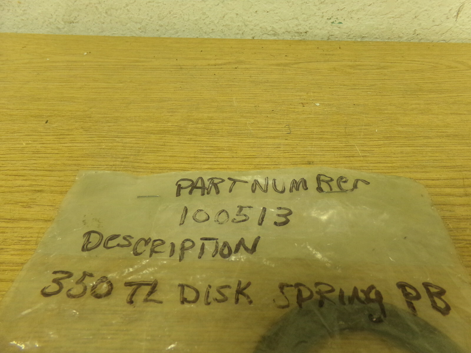 NEW 350 TL Disk Spring PB Part # 100513 1088 *FREE SHIPPING*
