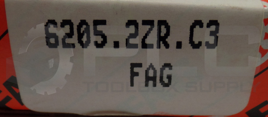 NEW FAG 6205.2ZR.C3 DEEP GROOVE BALL BEARING