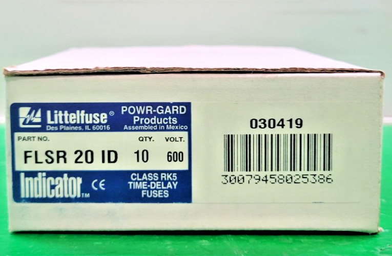 6️⃣ LITTELFUSE RK5 TIME DELAY FUSE 1 LOT OF 10 PESSCO OFFER 1 G021726-1-3 🗽