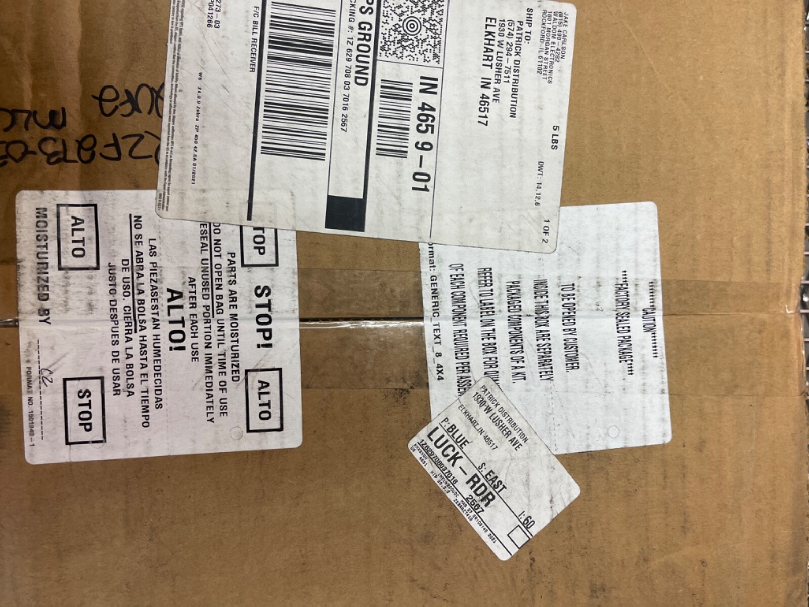 TE Connectivity 770021-1 CASE of 250 9 Position Rectangular Housing Connectors