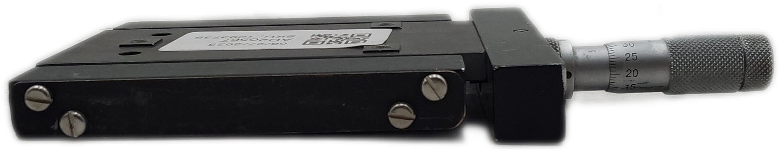 Oriel 3″x3.5″ Translation Positioner Stage w/0-13mm Mitutoyo Mic