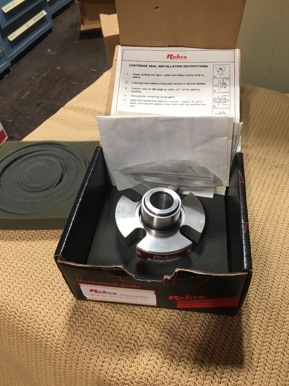 ROBCO EV01016 P2SHC2 1” MECHANICAL SEAL **NEW**