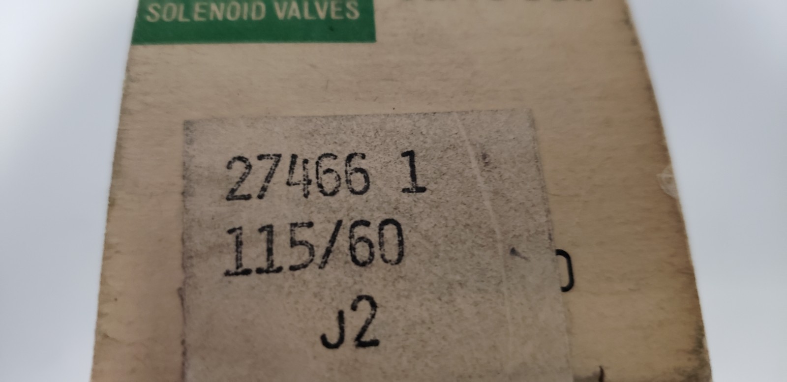 ASCO 27-466-1 SOLENOID VALVE COIL, 115VAC, 60Hz, NIB