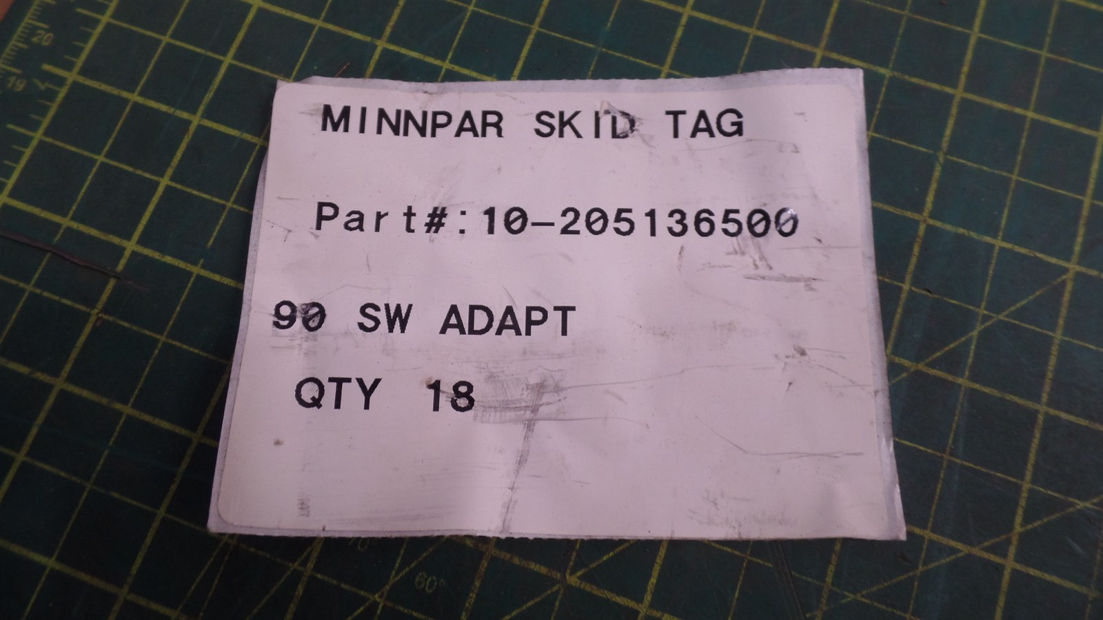 GENUINE TROJAN O&K 10205136500 90 SW ADAPTER FITTING, TEREX 10-205136500
