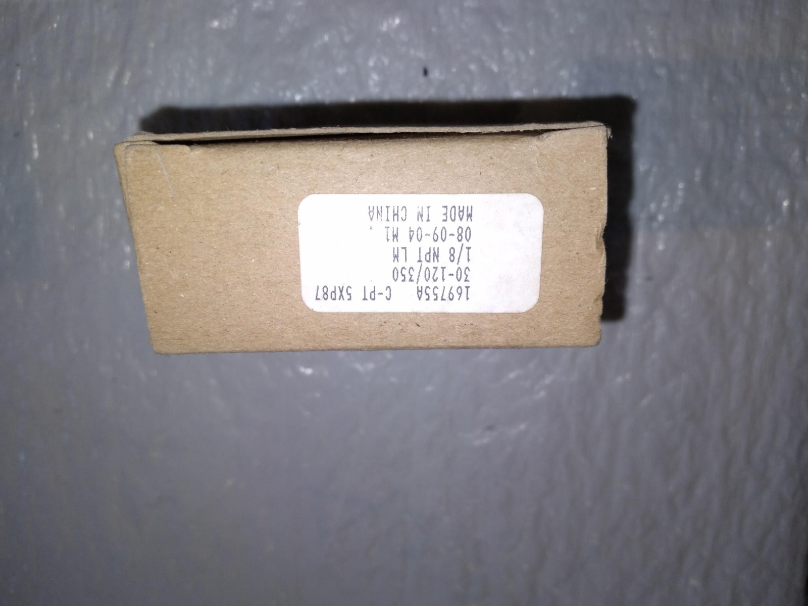 R-134A 169755A 30-120/350 1/8 NPT PRESSURE GAUGE -30 TO 350 PSI