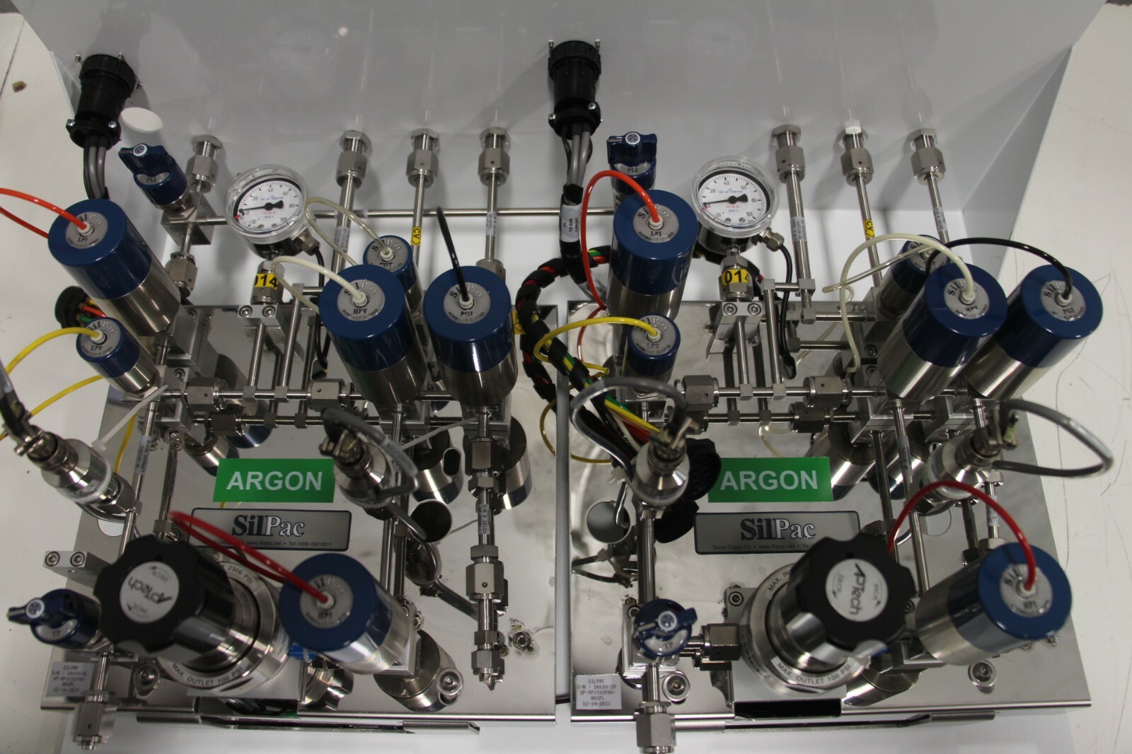 SilPac Argon SP-RPXSS2PAX-ARSPL Gas Panel