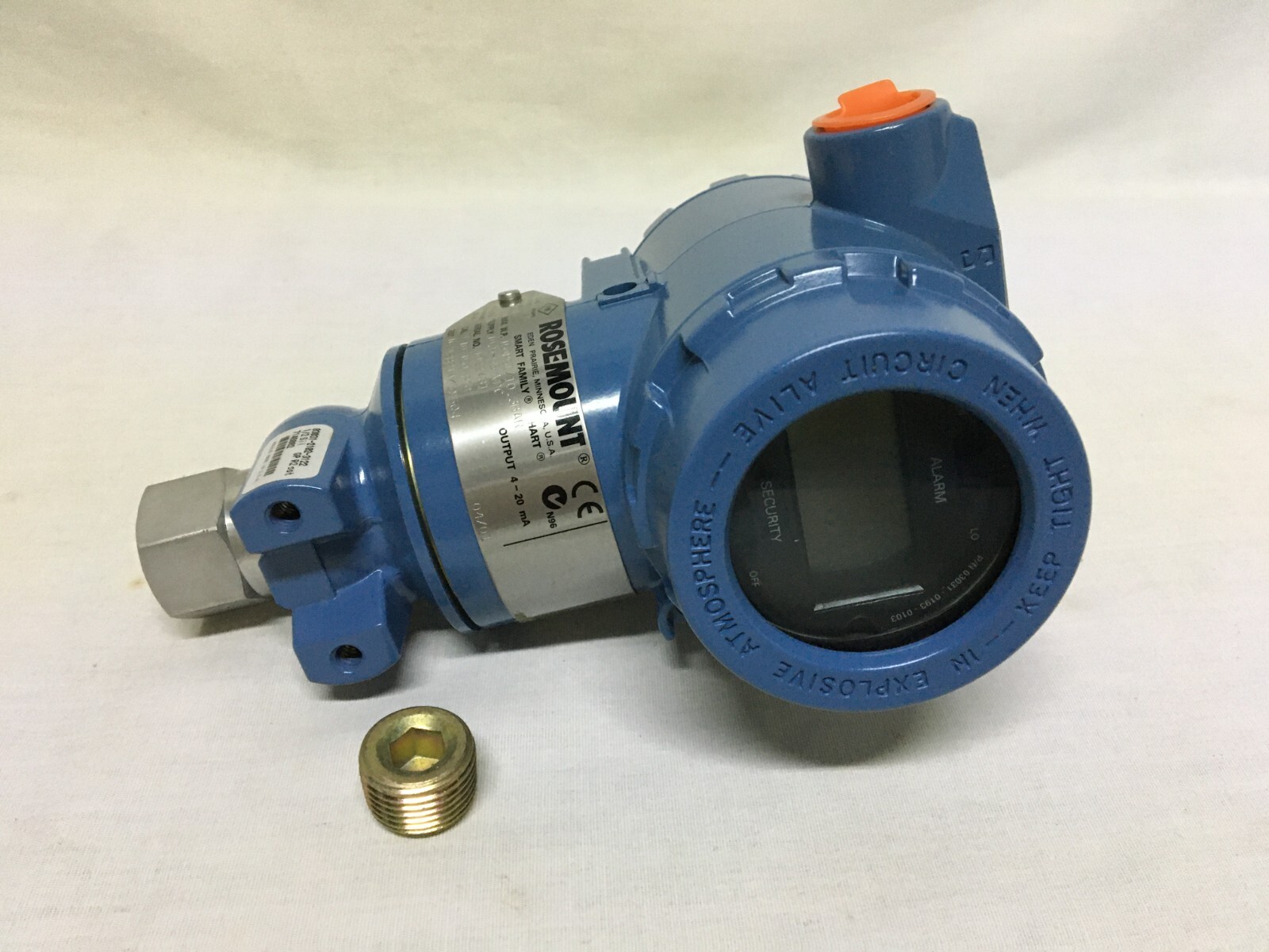 New! Emerson Rosemount 3051TG2A2B21AK5M5Q4 Pressure Transmitter (#20422)