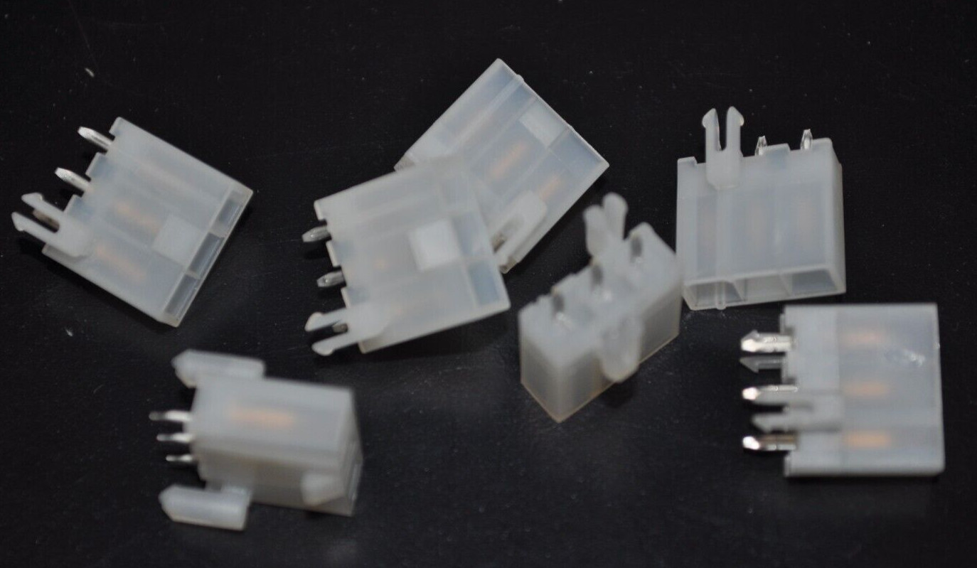 Lot of 7 NEW MOLEX 39-30-2031 CONNECTORS 3-Position Pin Header