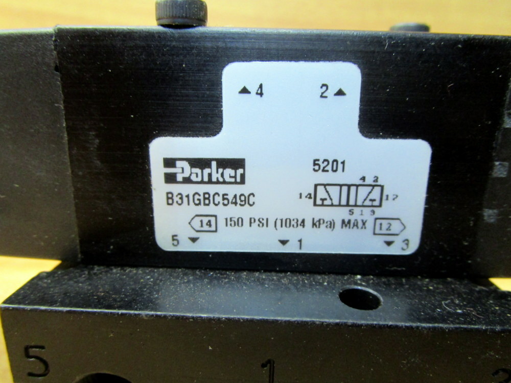 Parker B31GBC549C Valve