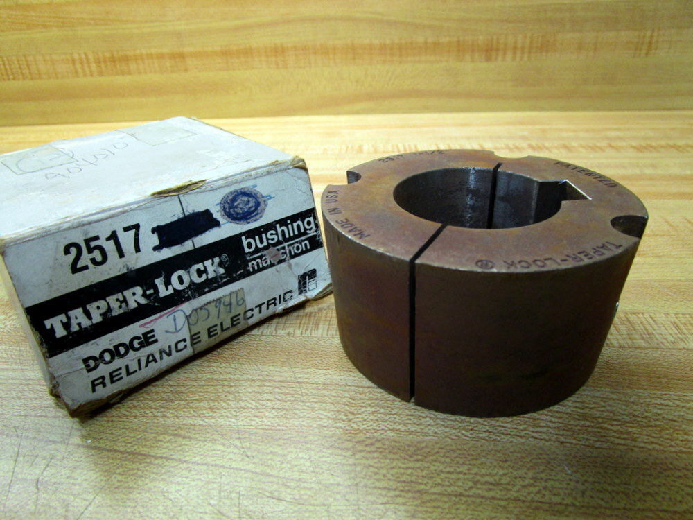 Dodge 2517 1-1/2 Taper-Lock Bushing W/KW 2517112 W/O Bolts