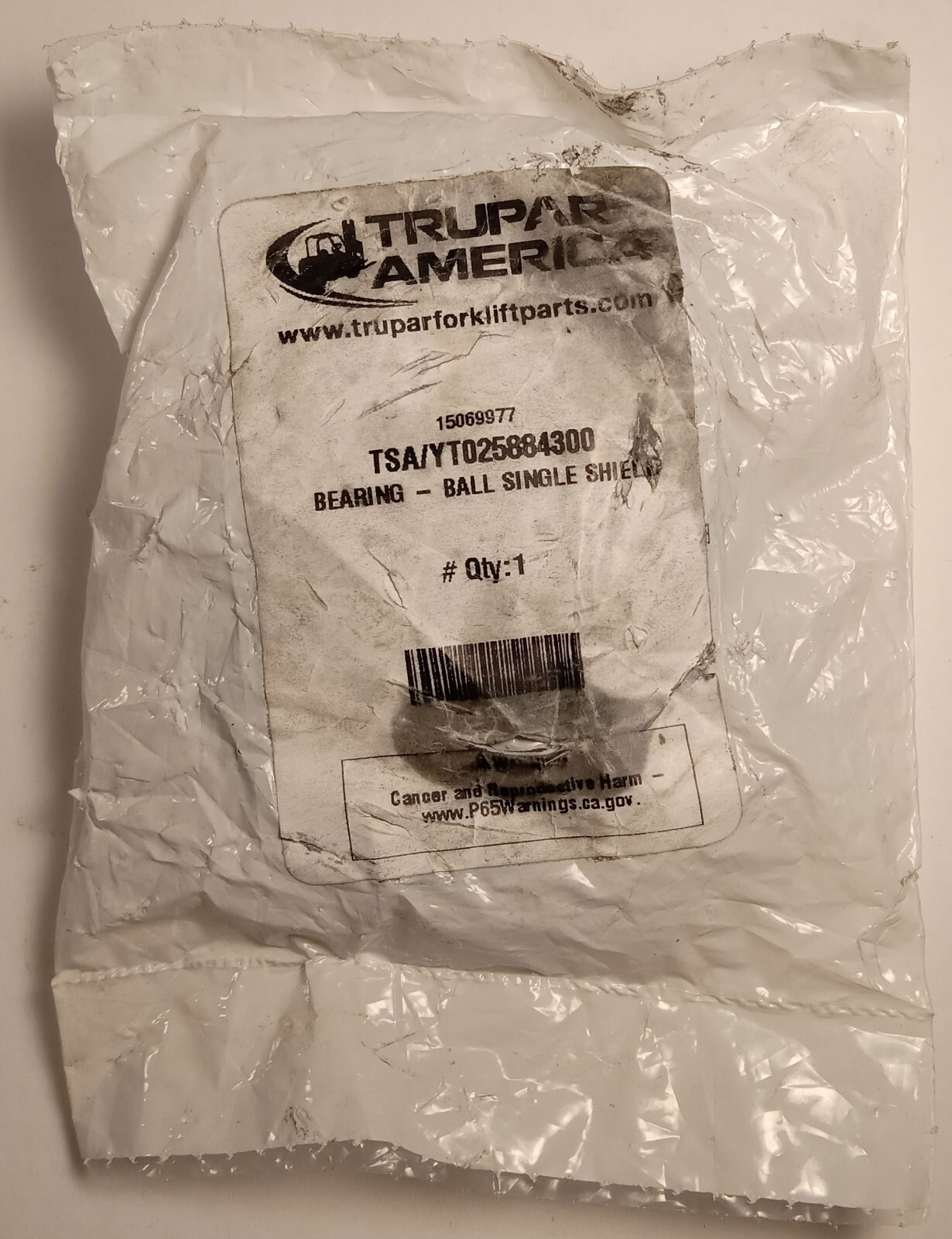 1 NEW TOTAL SOURCE TSA/YT025884300 SINGLE SHIELDED BEARING NIP ***MAKE OFFER***