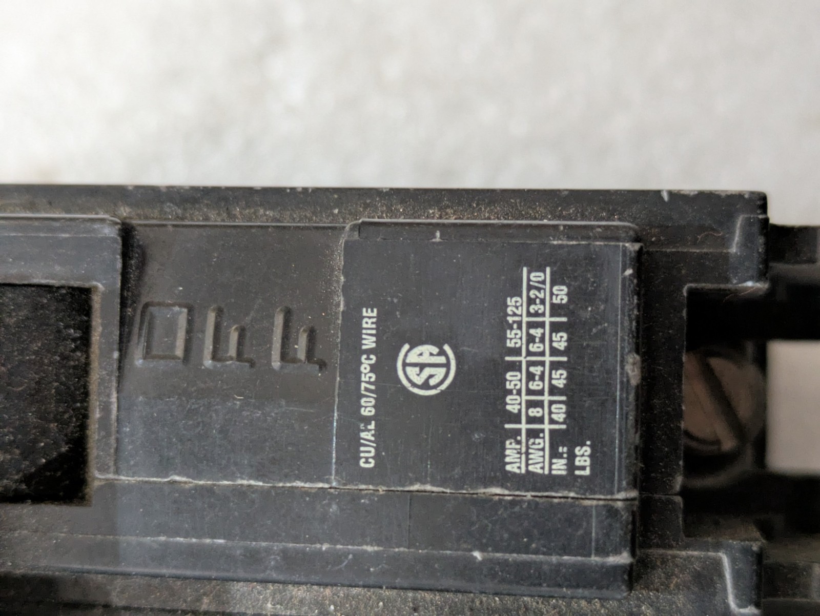 Siemens Q260 2-Pole 60A Circuit Breaker Type QP 120/240VAC 60Hz Plug-In