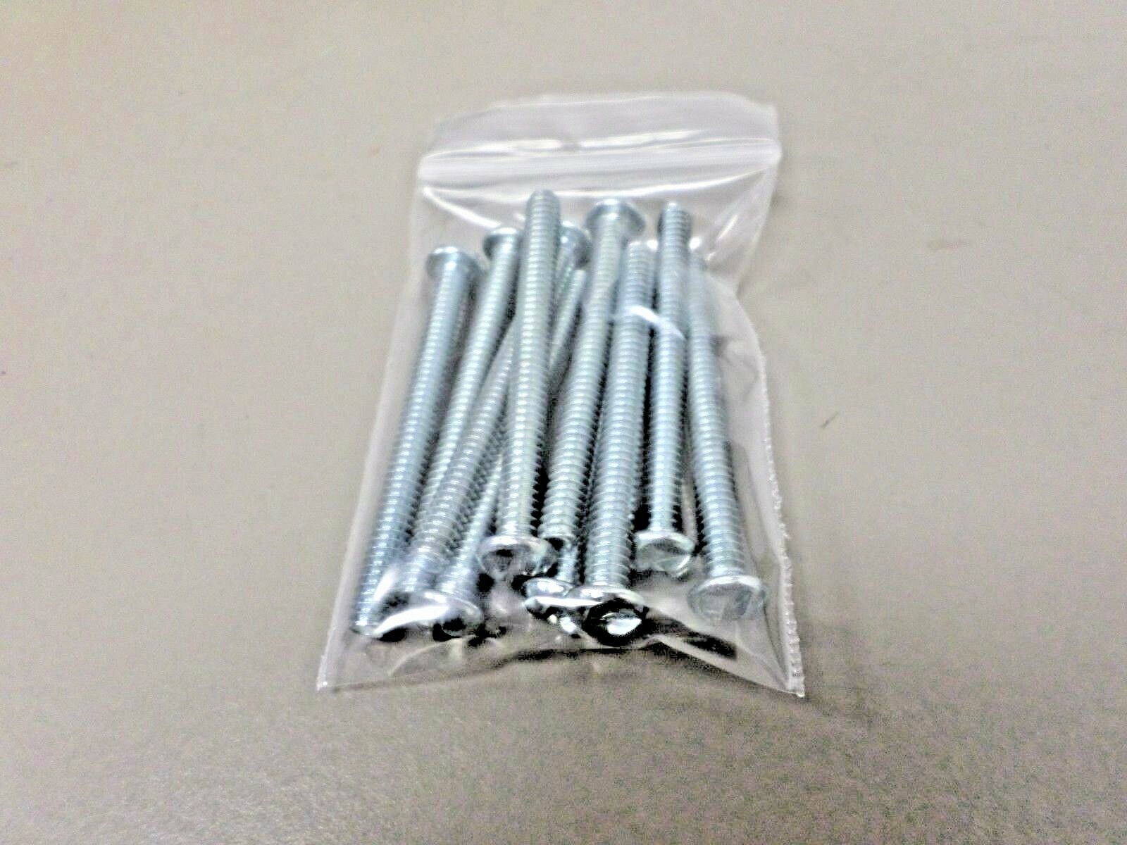 10 Pack – Tamper Proof OWRH MS One Way Drive Machine Screws Zinc 10-24 x 2″