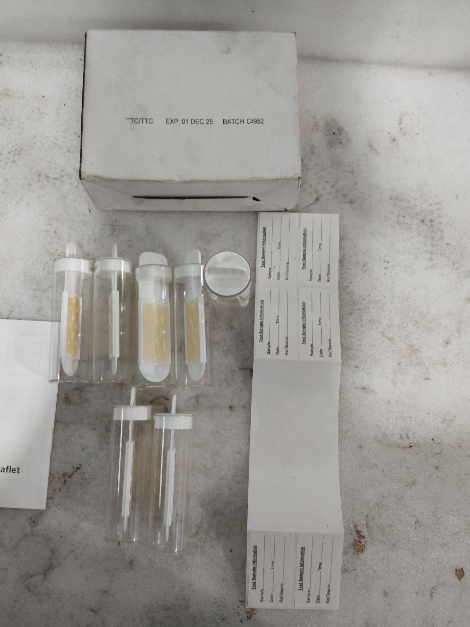 NALFLEET TTC/TTC Dipslide pk10 BATCH C4952. Include Pack of 7 Pcs for sample