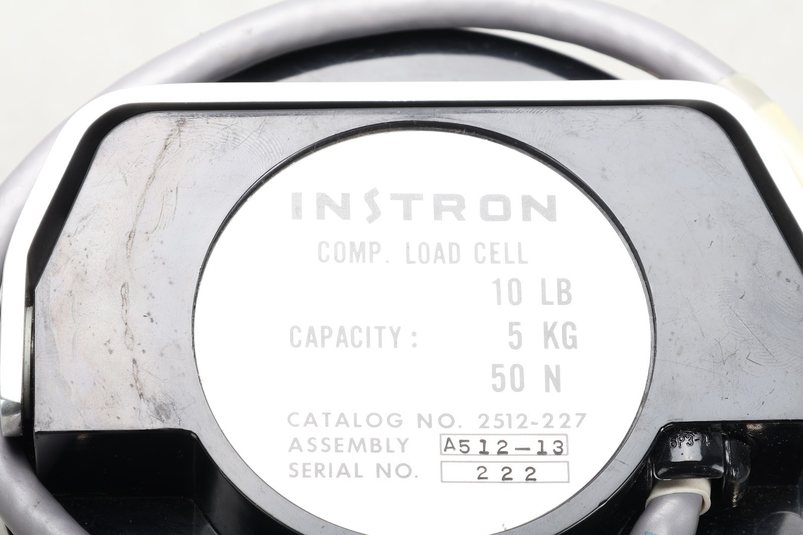 Instron 2512-227 Load Cell 10lb/5kg 50N With Wooden Case
