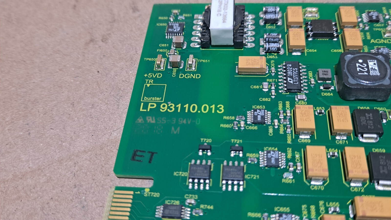 DIGIFORCE 9311 Press Force Monitor Control PCB Module LP 93110.013 FASTSHIPPING