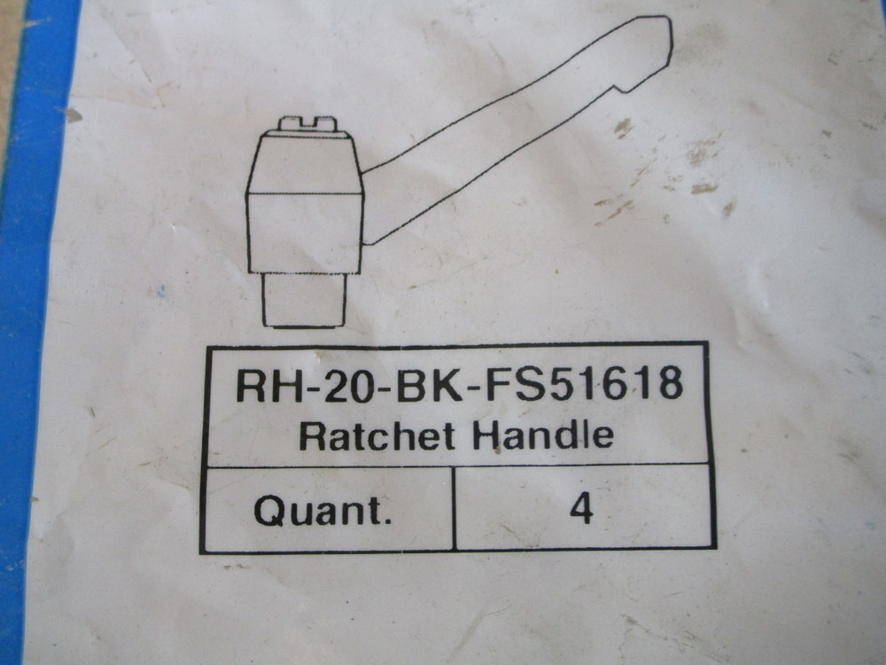 Valu Guide RH-20-BK-FS1618 Solus Ratchet Handle RH20BKFS1618 (Pack of 4)