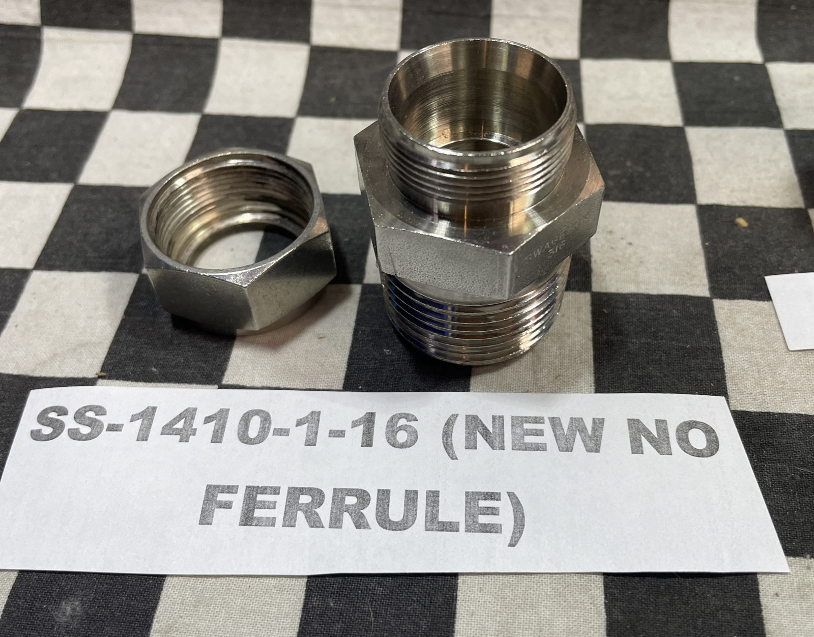 SWAGELOK SS-1610-1-12 SS-1610-9 SS-1210-6 SS-1210-1-8 SS-1410-1-16, LOTOF6#128V3