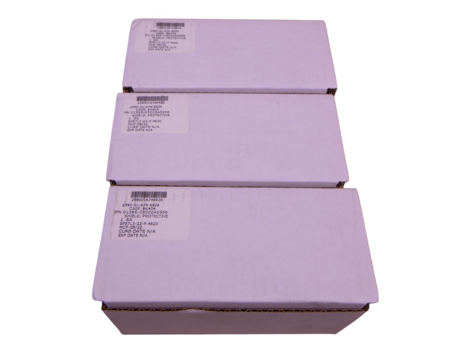 (3x) 03002A5956 Vehicular Seat Protective Shield , 2590-01-674-6926