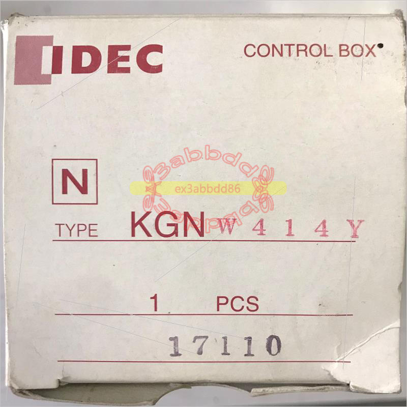 1PC NEW IDEC KGNW414Y Button switch box