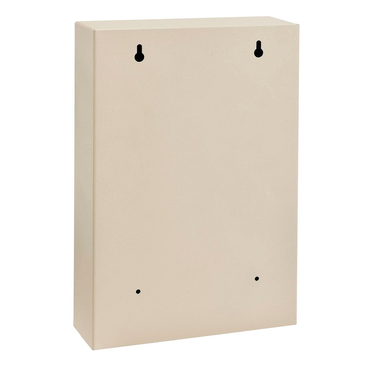 Global Industrial Medical Security Cabinet 8″W x 2-5/8″D x 12-1/8″H Dual Key