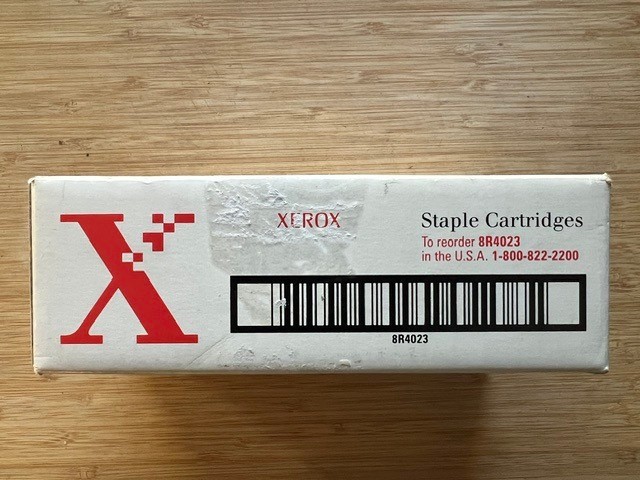 Box Of 4 New Xerox 8R4023 Staple Cartridges 5,000 each for 20,000