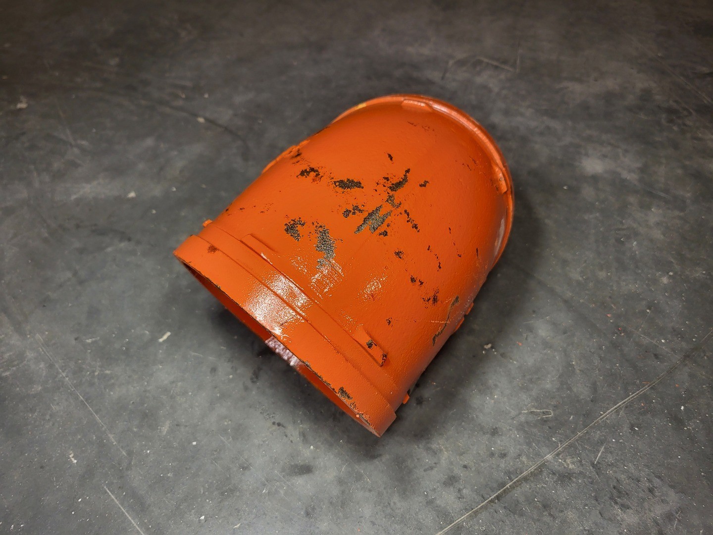 SURPLUS NEW SHURJOINT 7111 6″ Grooved 45° Elbow Fitting, Ptd. Orange – Parts