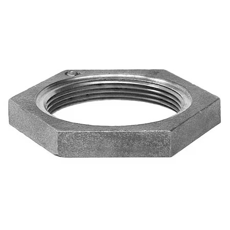 Anvil 0318913605 Hex Locknut Hex Locknut, 1-1/2″ Pipe, Fnpt, Malleable Iron,