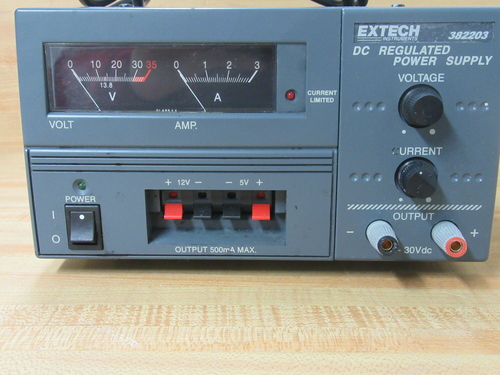 Extech 382203 DC Power Supply