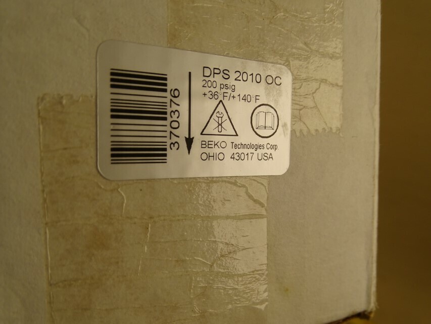 BEKO Drypoint 200psig, DPS 2010 OC