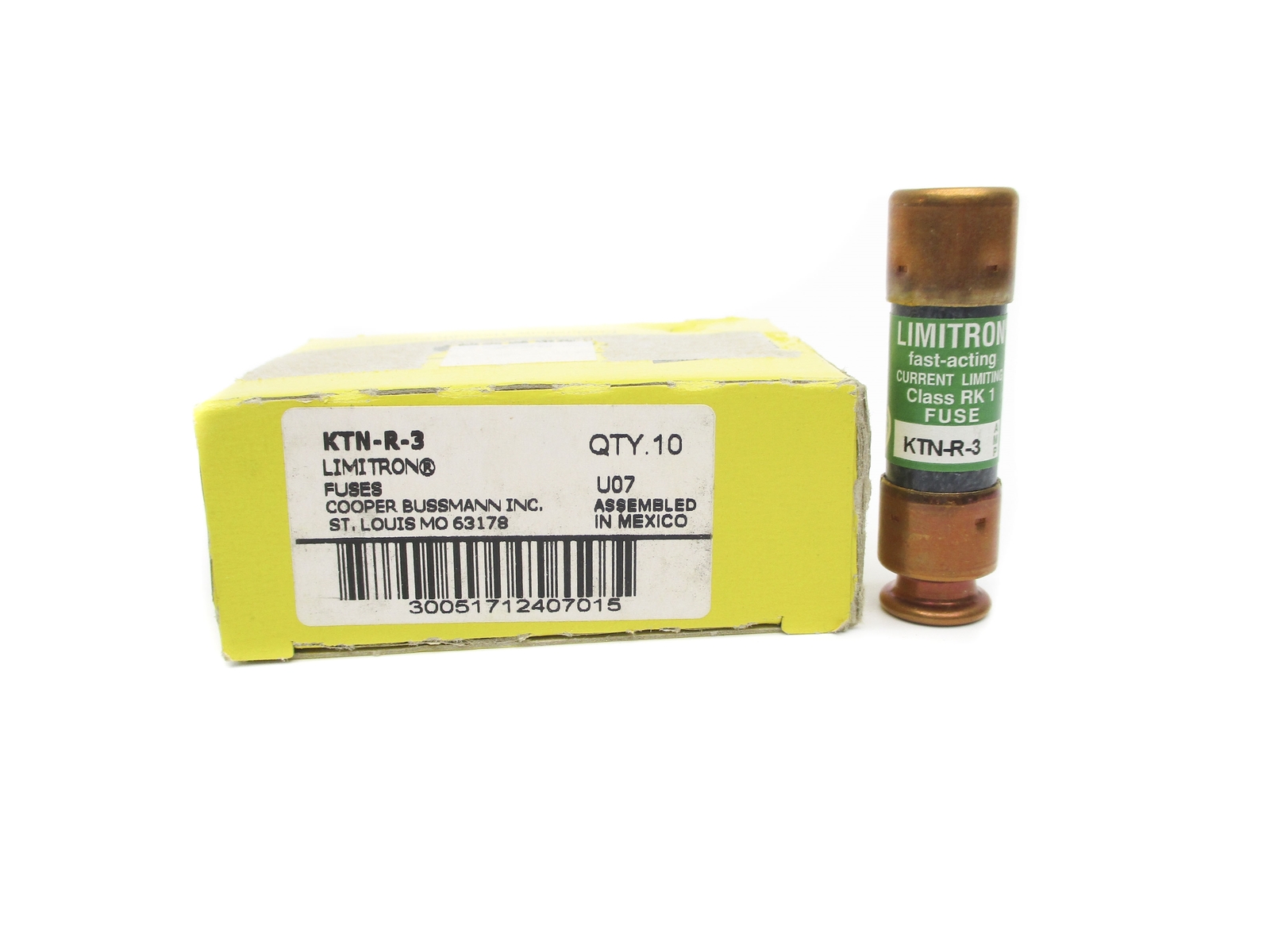 BUSSMANN KTN-R-3 (PKG OF 10) NSMP