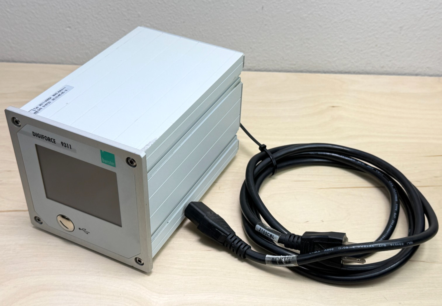 Burster Digiforce 9311-V0004 Force Displacement Controller