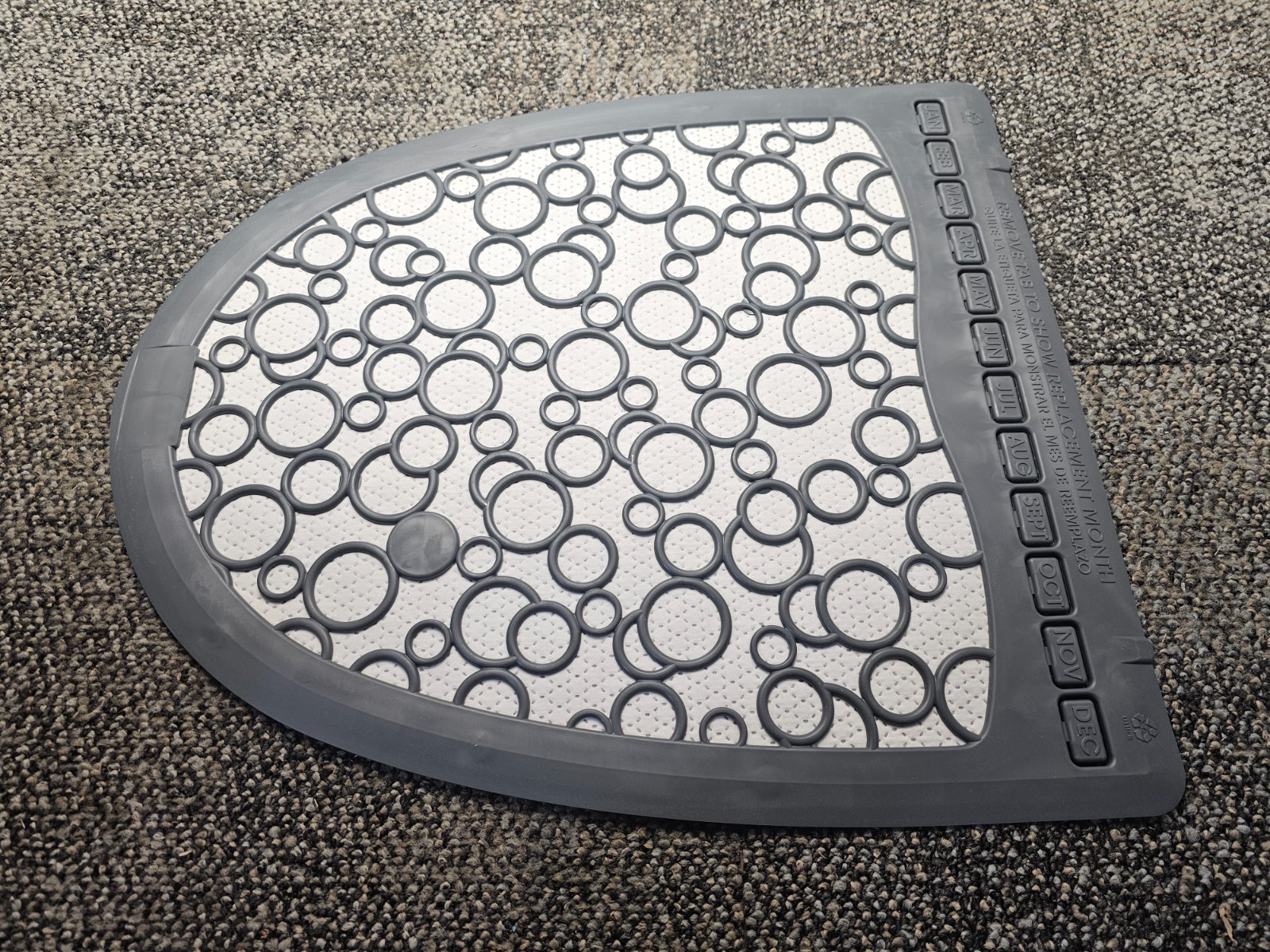 (QTY 6) Kleenline KL-URMATGRY, 20″ x 17″ Disposable Urinal Floor Mat Gray