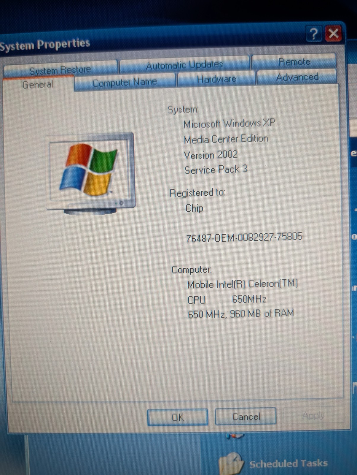 Aaeon AOP-8150HT-C2 15″ TFT Operator Interface HMI Panel Upgraded HDD w/XP-MCE