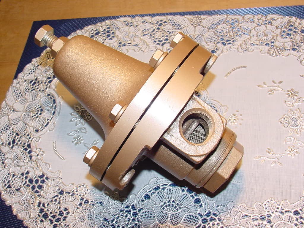 Watts 252A Bronze Pressure Regulator, 3/4 FNPT, Range 10-30Psig, Steam, 146M1